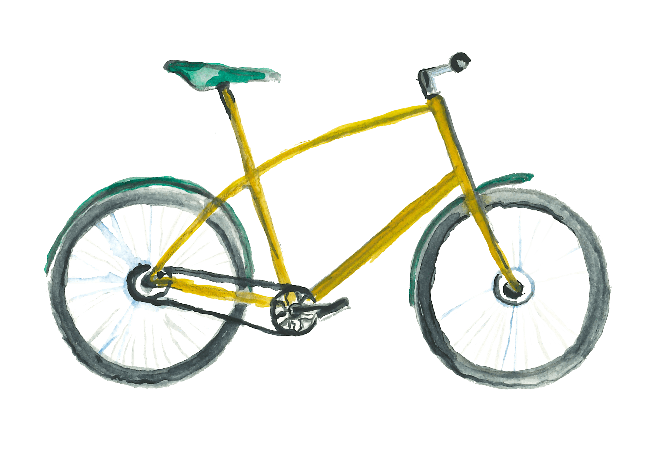 Illustration Fahrrad